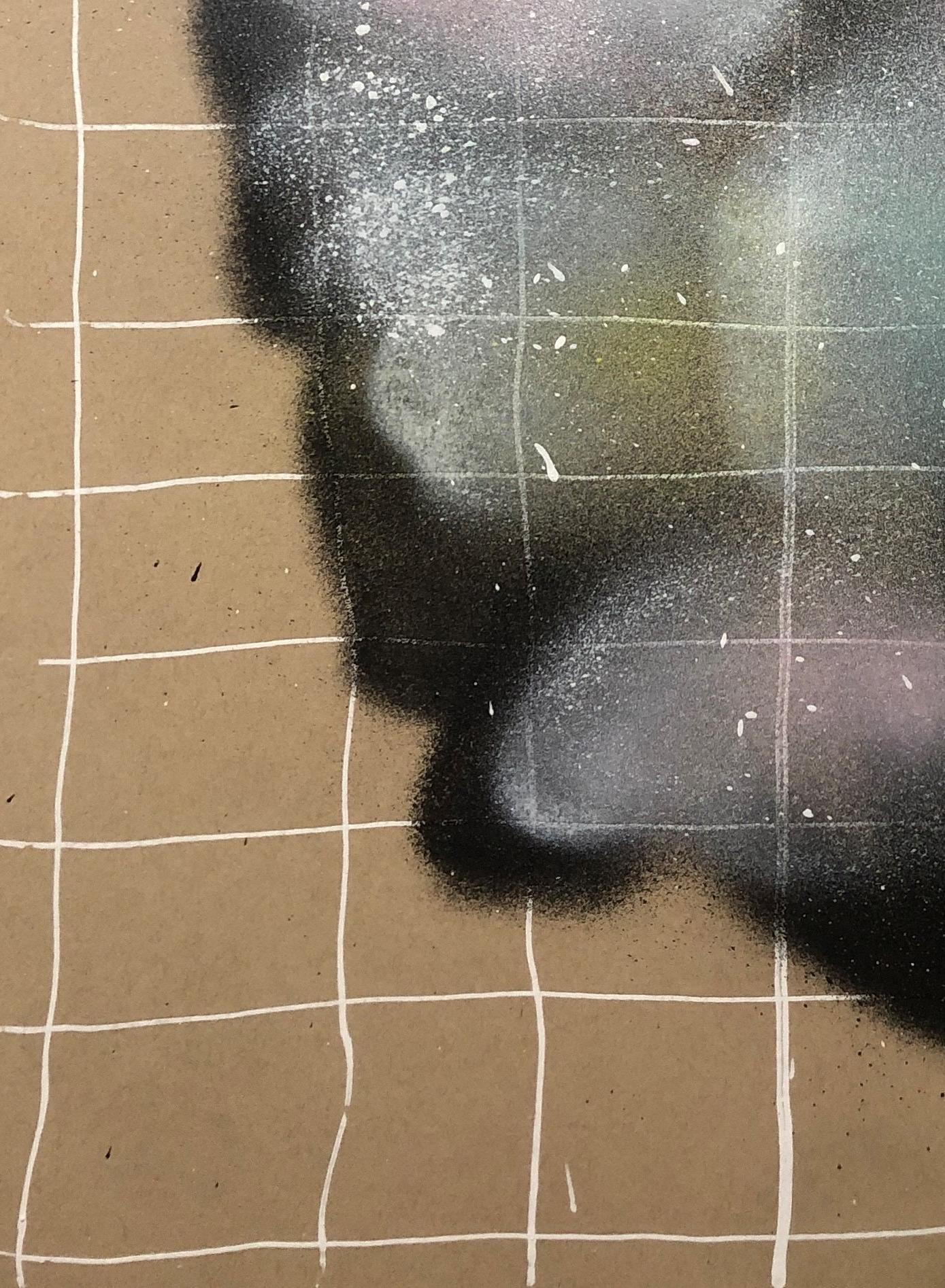 Untitled (Nebula, Street Art, Sprayer, Colorful, Galaxy, 22% OFF - SCHLUSSVERKAUFTUNG) im Angebot 2