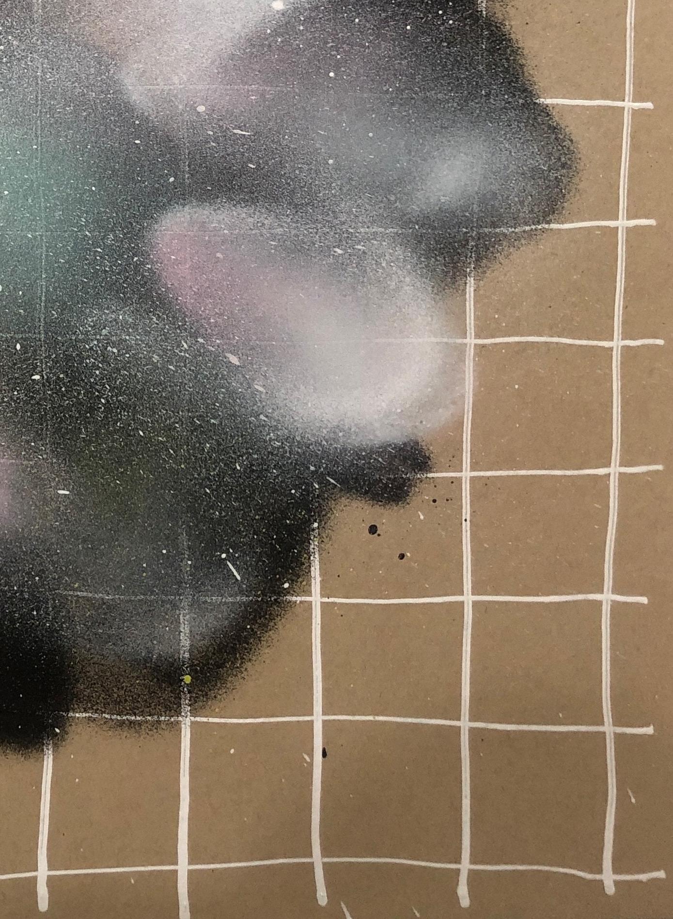 Untitled (Nebula, Street Art, Sprayer, Colorful, Galaxy, 22% OFF - SCHLUSSVERKAUFTUNG) im Angebot 4