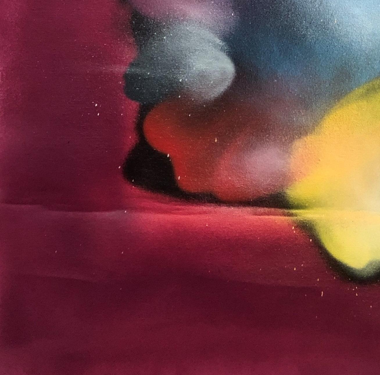 Untitled (Nebula, Street Art, Sprayer, Colorful, Galaxy, 22% OFF - SCHLUSSVERKAUFTUNG) im Angebot 3