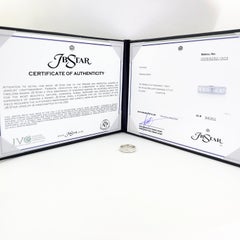 JB Star Bracelet d'éternité en platine avec émeraudes