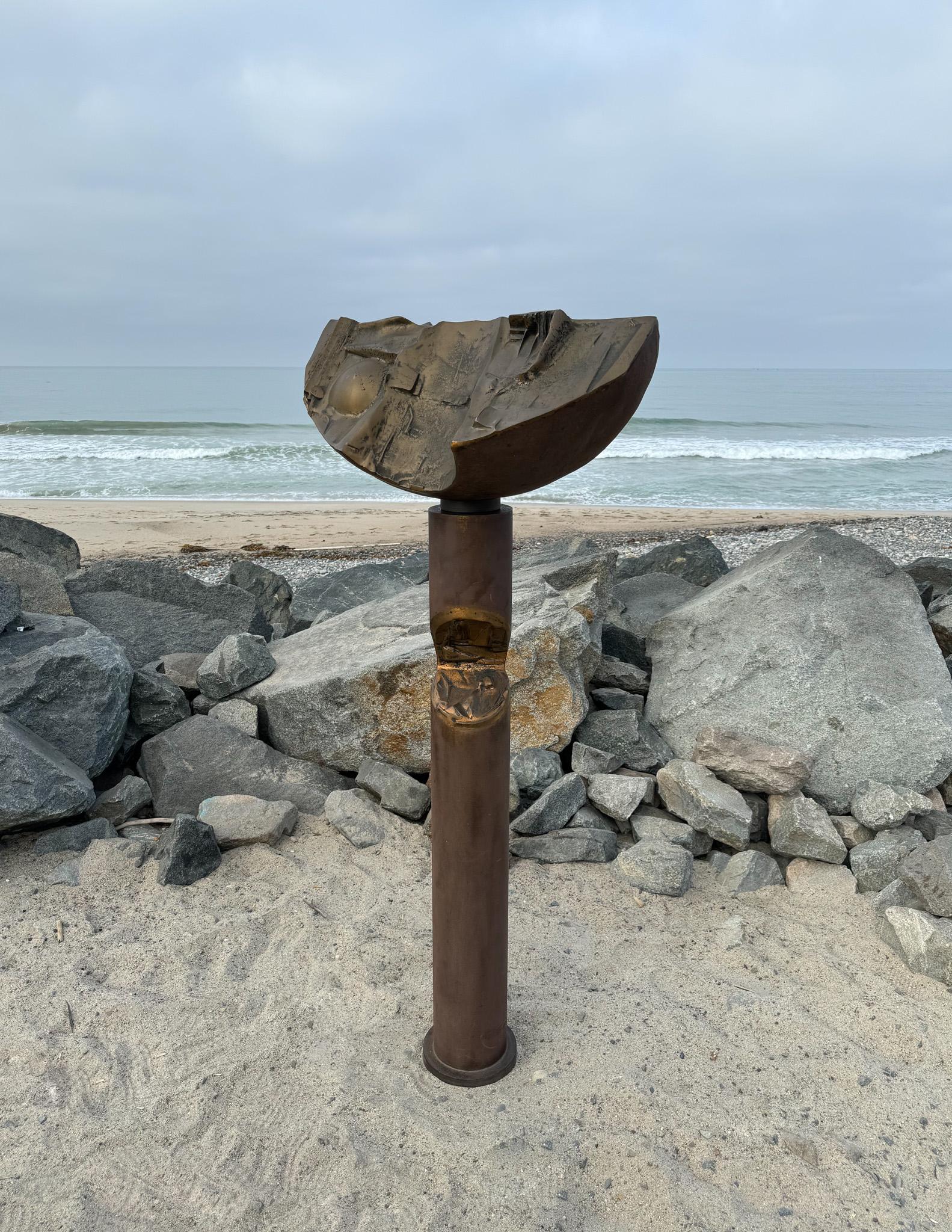J.B. Thompson Large Scale Abstract Bronze Sculpture, 1970 4