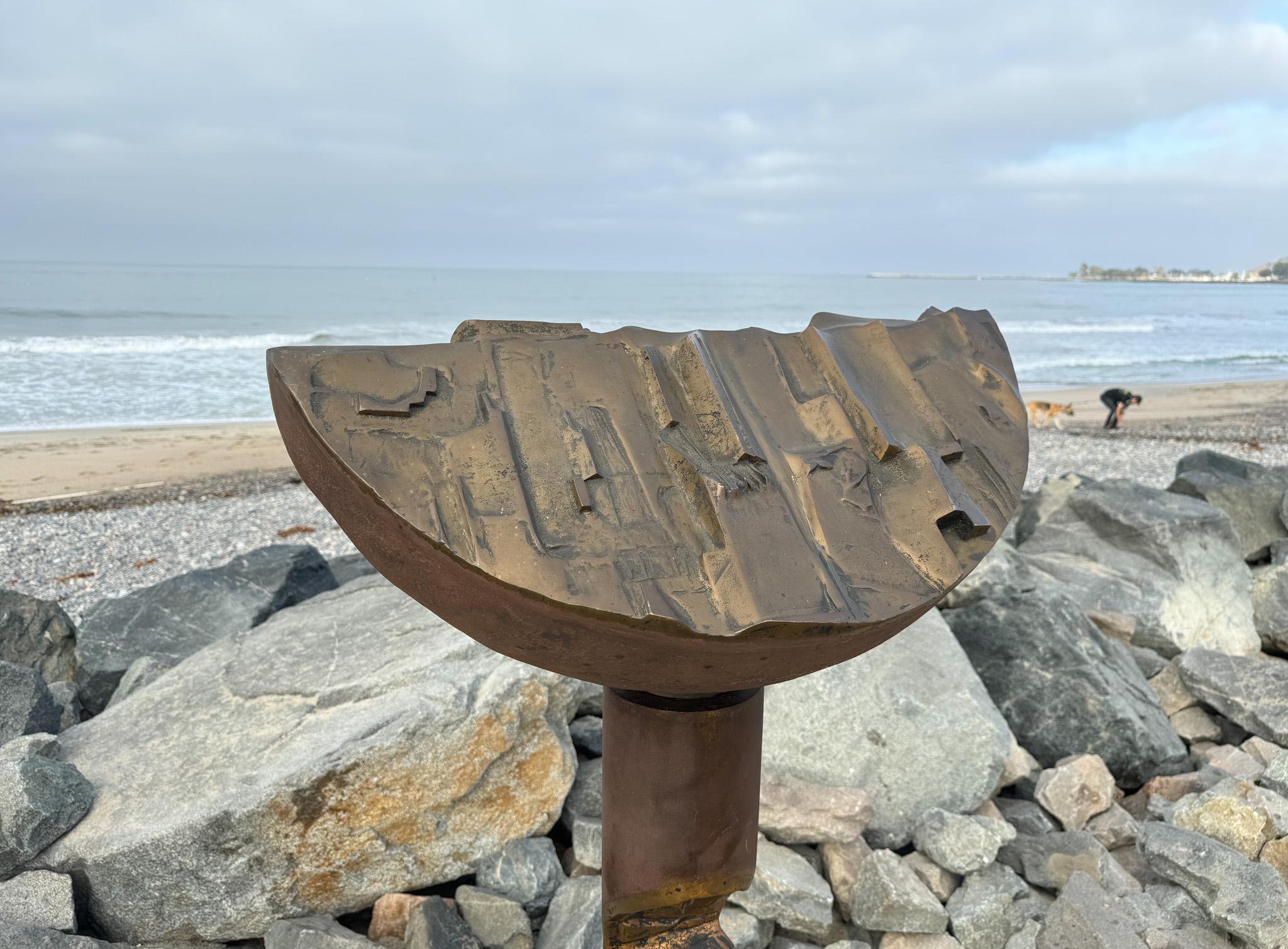 J.B. Thompson Large Scale Abstract Bronze Sculpture, 1970 6