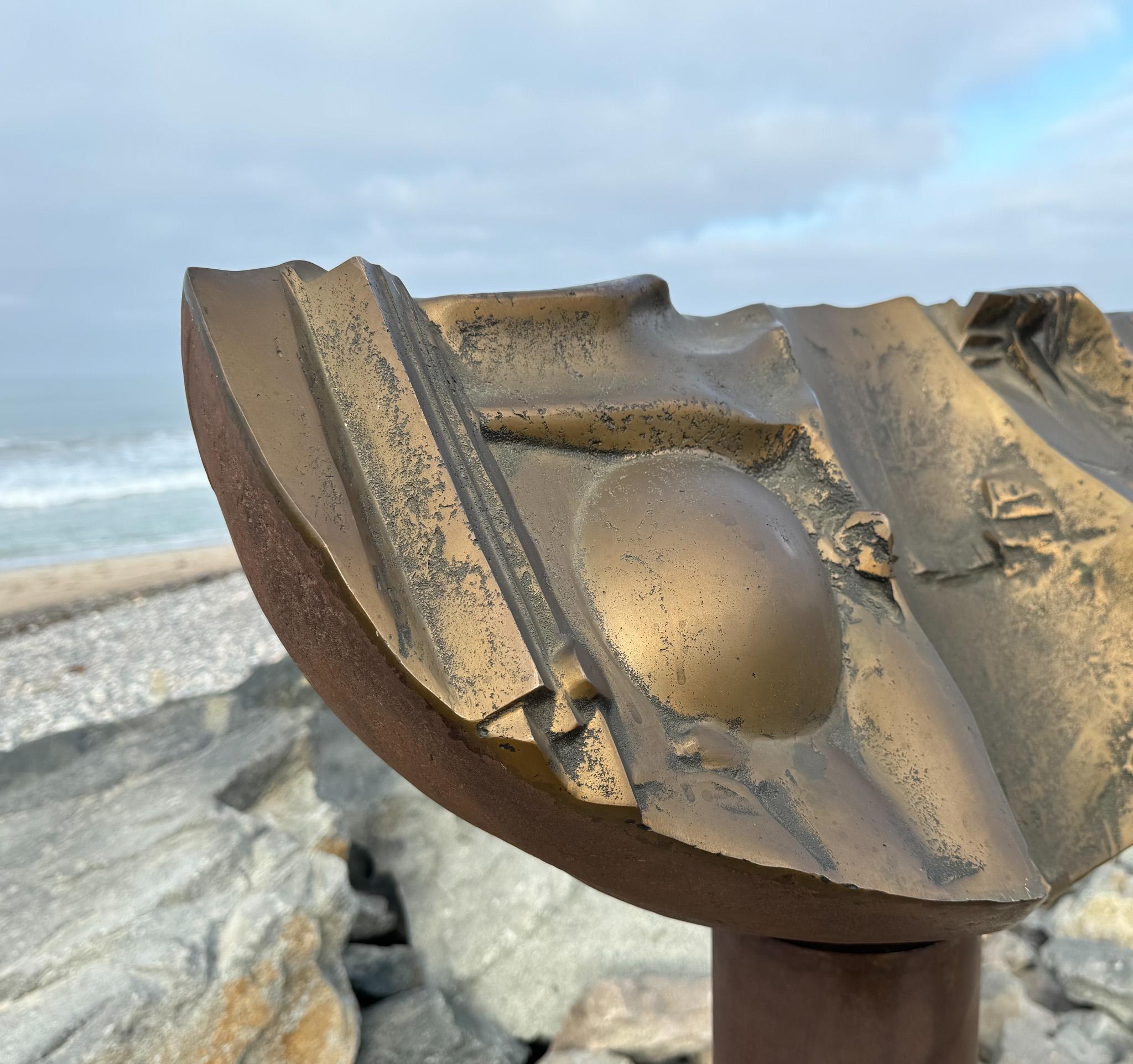 J.B. Thompson Large Scale Abstract Bronze Sculpture, 1970 In Good Condition In San Juan Capistrano, CA