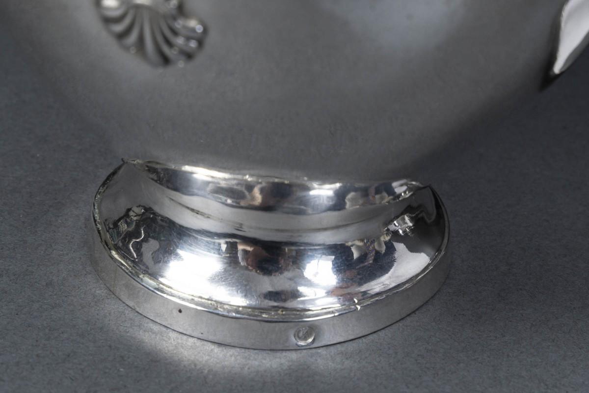 JBC ODIOT – Covered silver sugar bowl, 1st Empire period, 1809/1818 For Sale 3