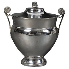 Antique JBC ODIOT – Covered silver sugar bowl, 1st Empire period, 1809/1818
