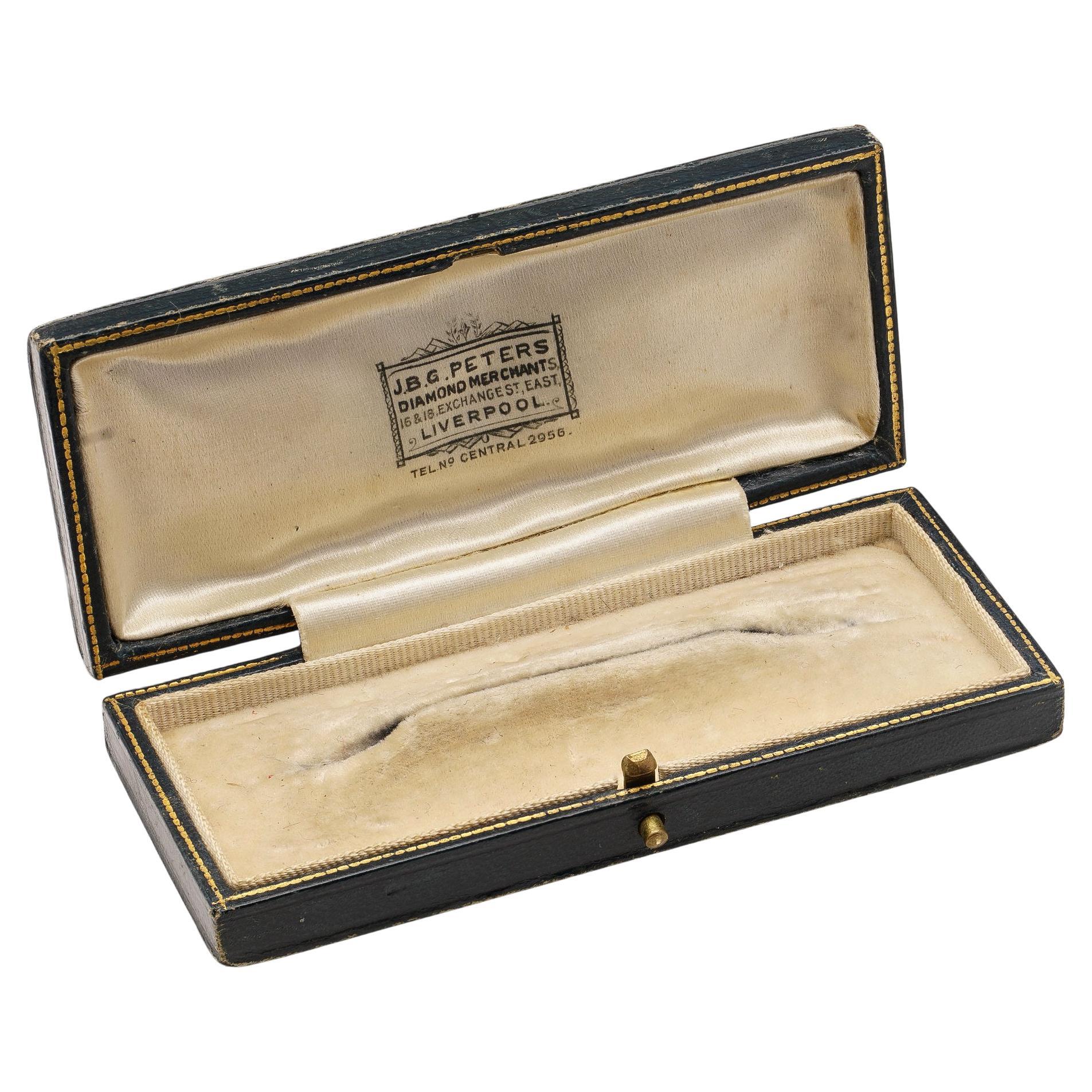 J.B.G. Peters Diamond Merchants Brooch For Sale