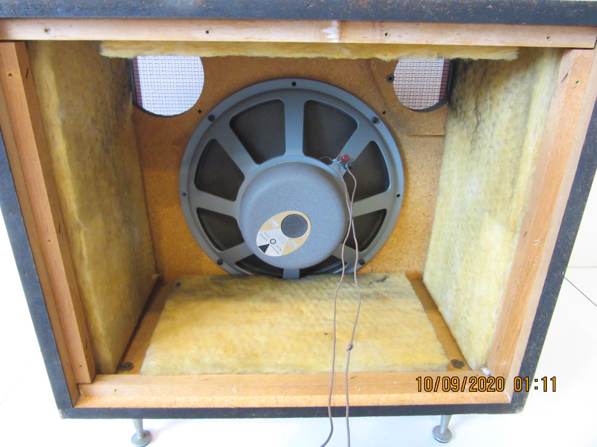 Walnut JBL Speaker Model C-38 in the Style of George Nelson For Sale