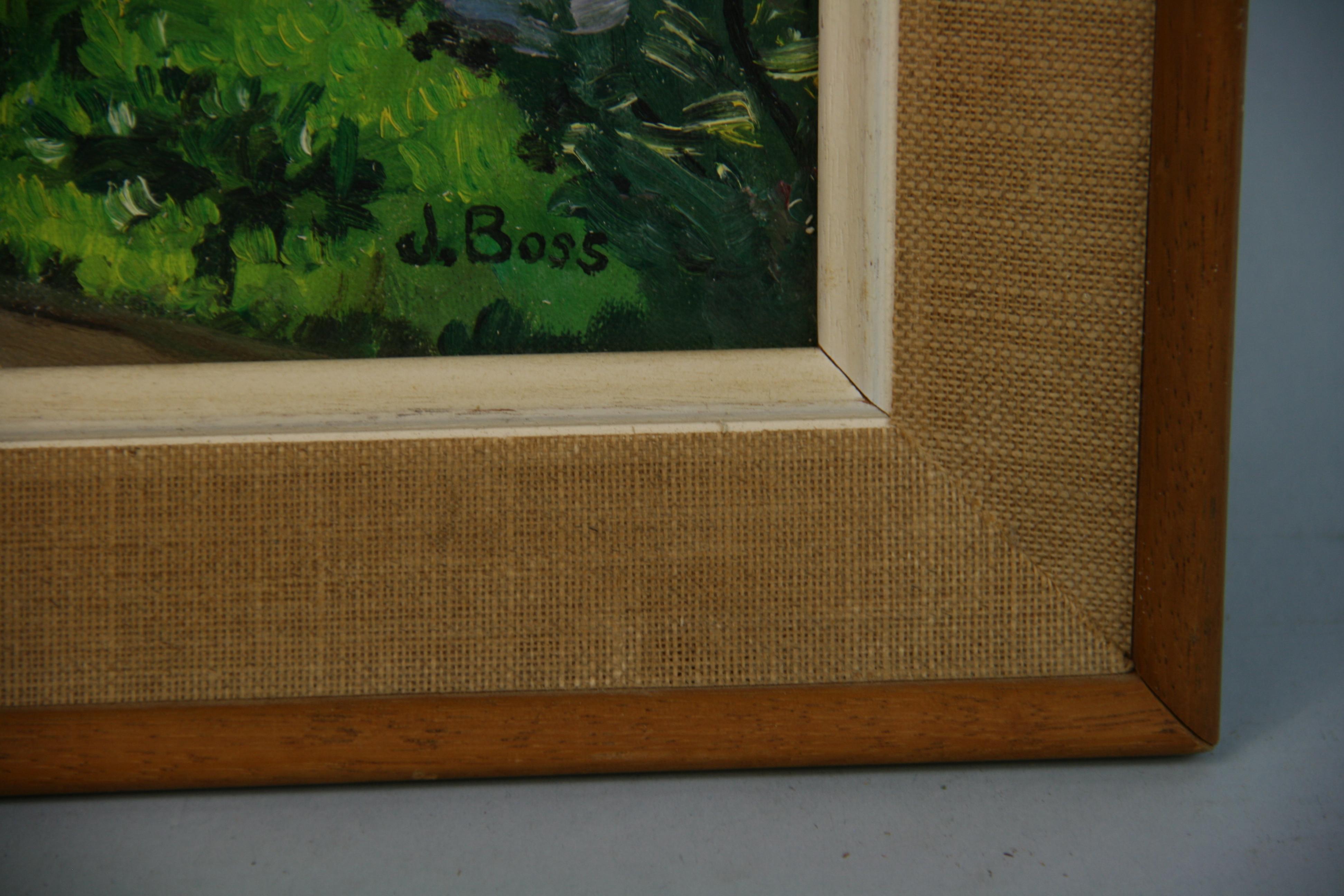 Vintage By rurale  Paesaggio del villaggio di campagna in vendita 3