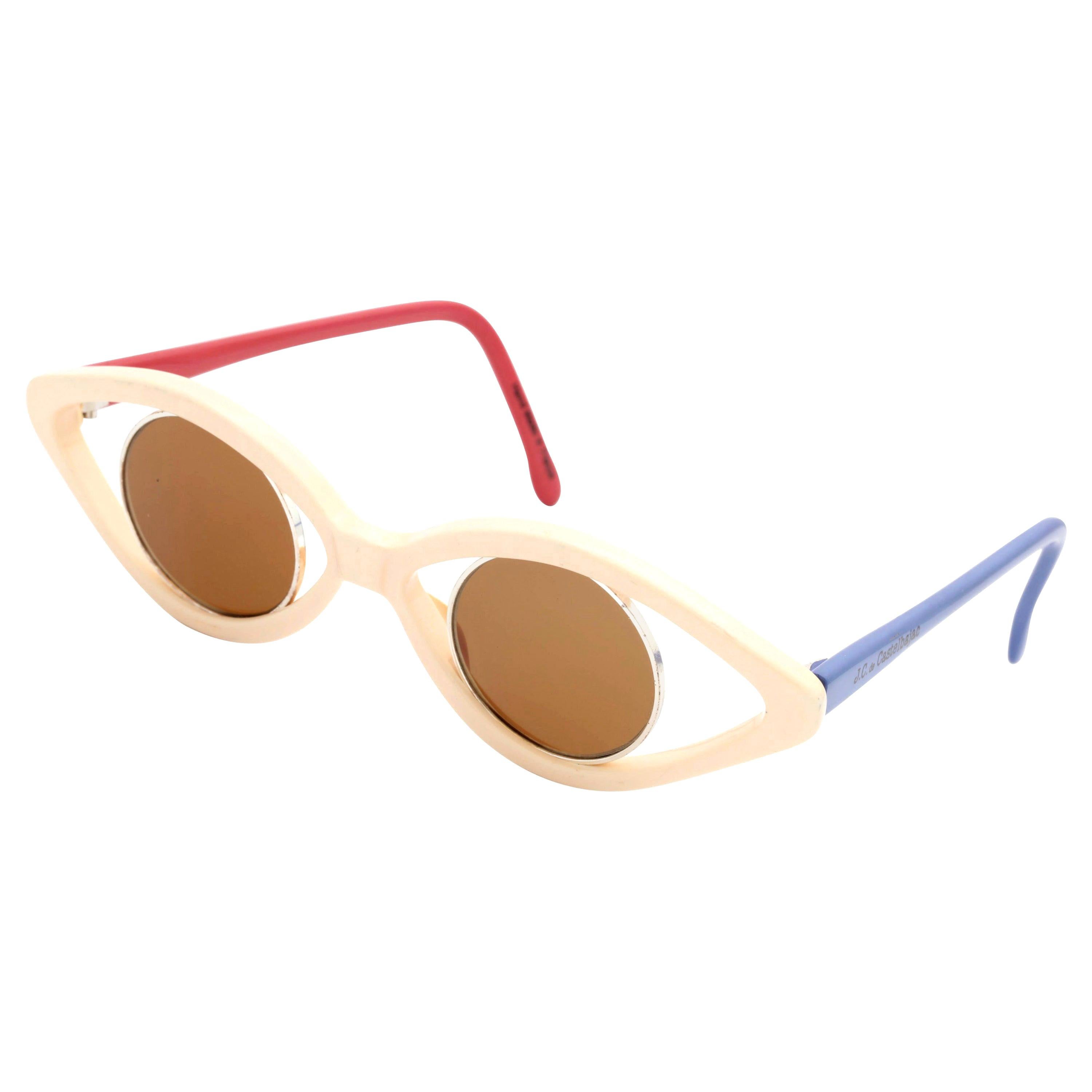 J.C. De Castelbajac Vintage Sunglasses For Sale at 1stDibs