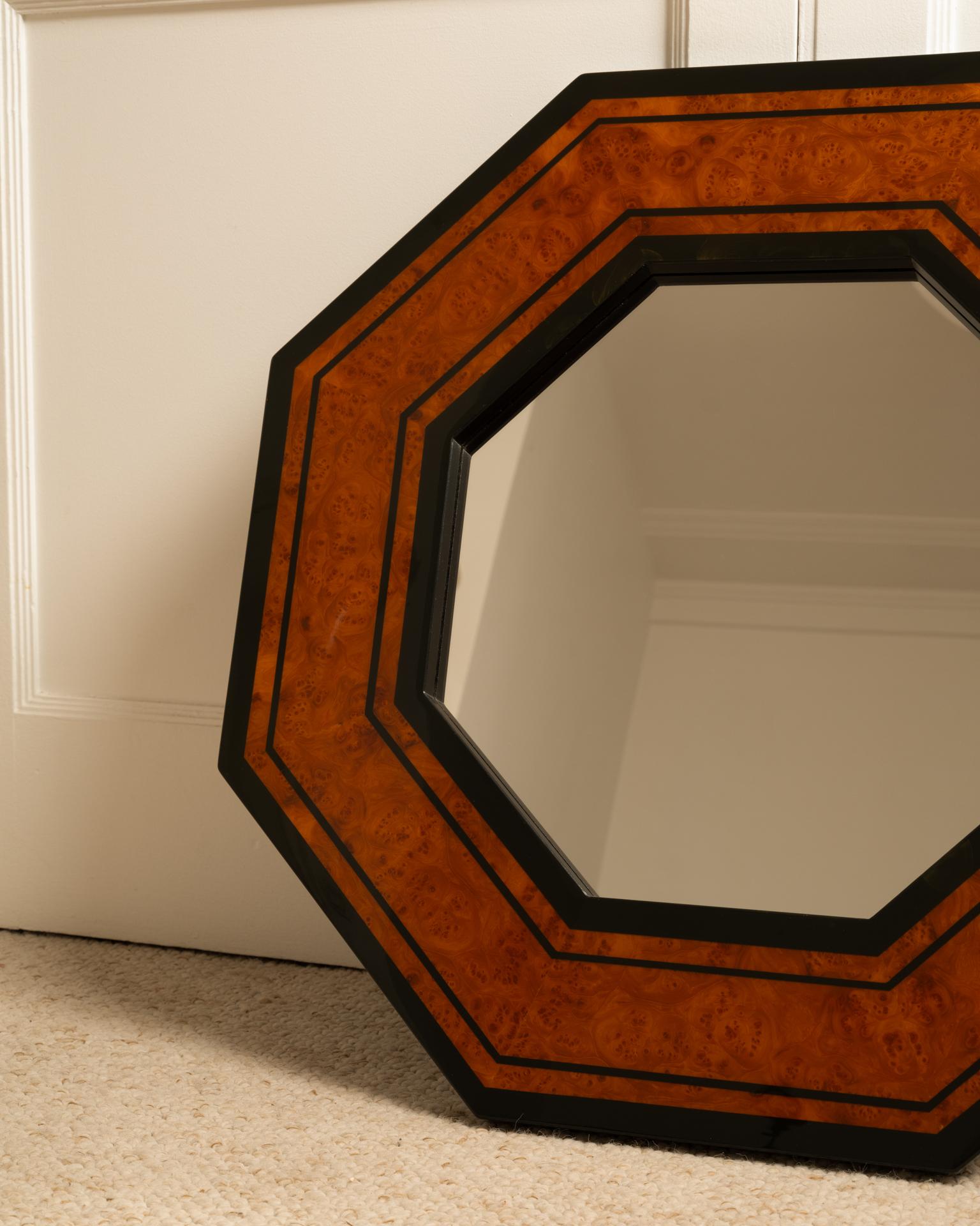 Fin du 20e siècle Miroir JC Mahey, France, années 1970