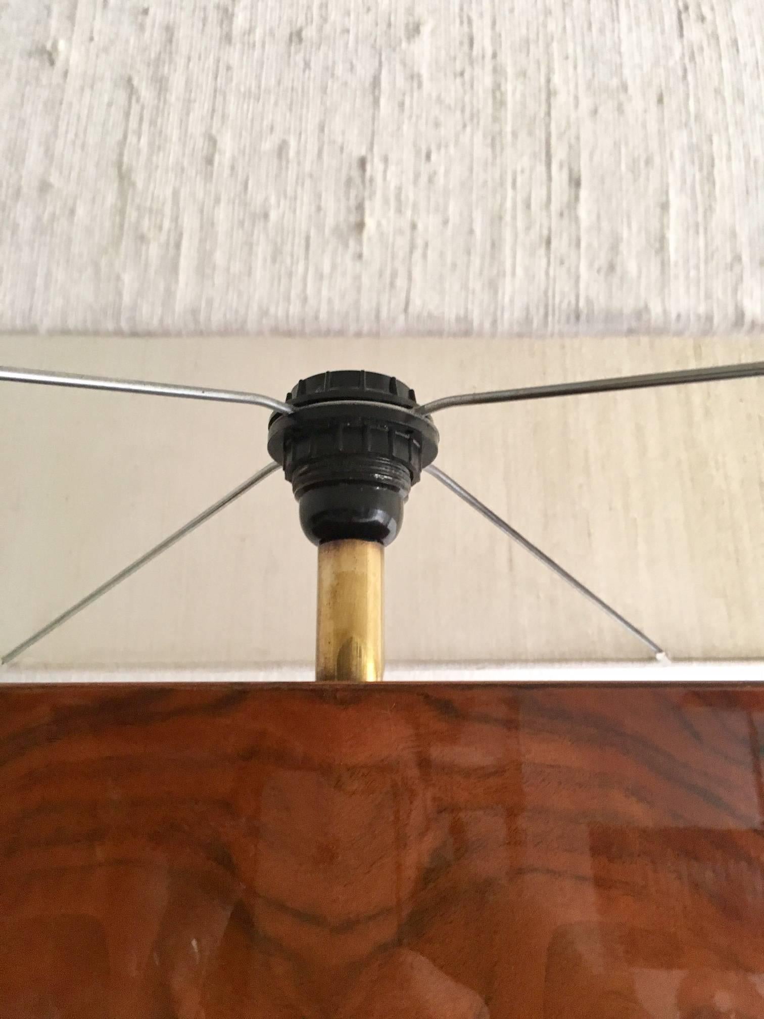 French J.C. Mahey Table Lamp