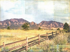 "Boulder County" Mixed Media Painting