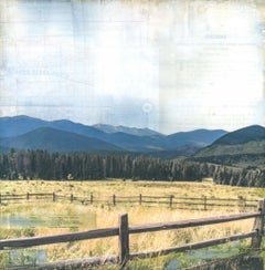 "Spanish Peaks Country II" Mixed Media Painting