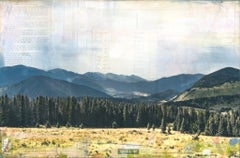 "Spanish Peaks Country" Mixed Media Painting