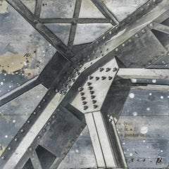 "Bridge, " Mixed Media Painting