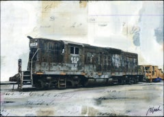 "GP9" Mixed Media Painting