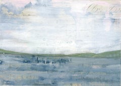 "Lakeside II, " Mixed Media Painting