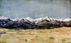 "The Sangres" Mixed Media Painting