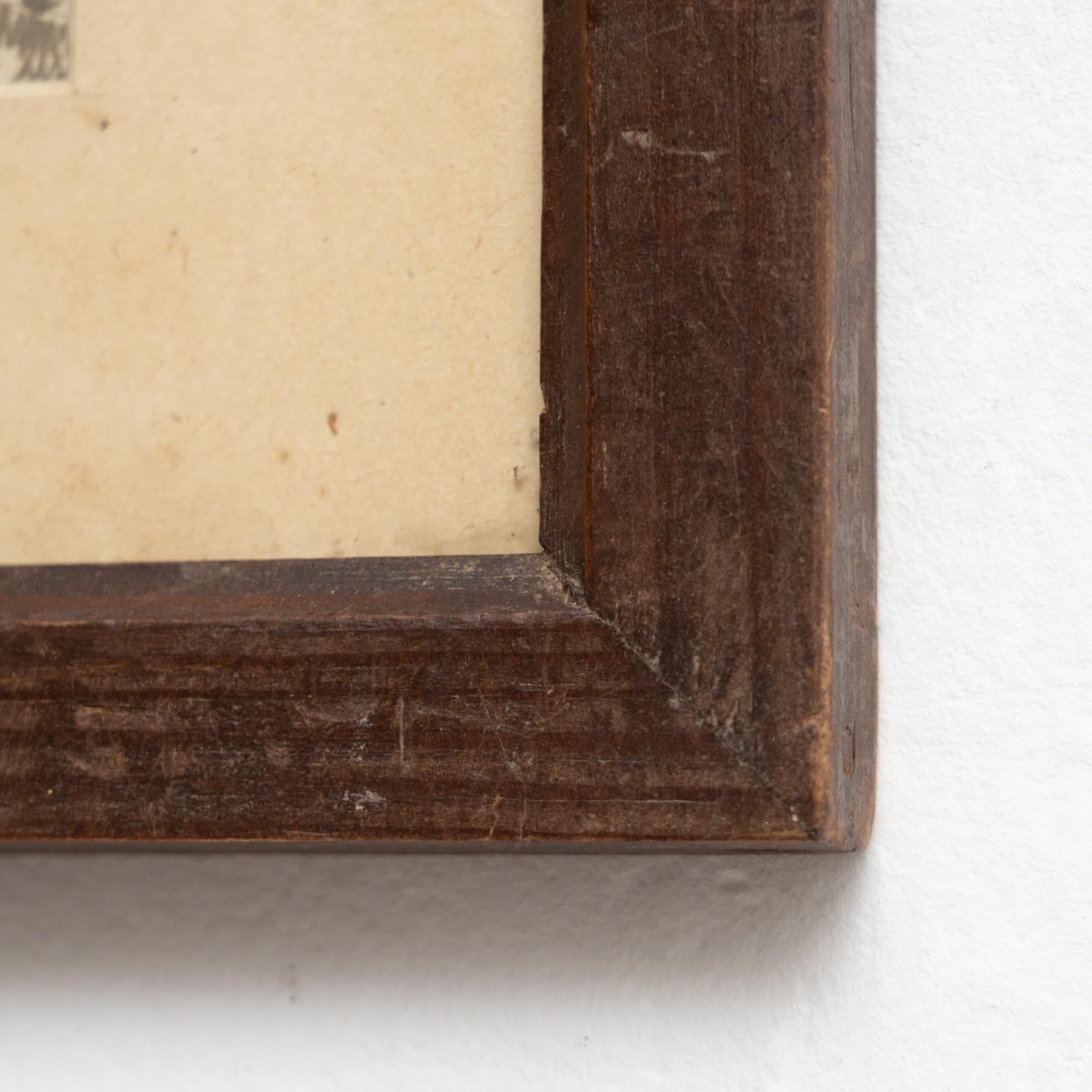 Disegno di J.Casas, 1960 circa *medidas in vendita 3