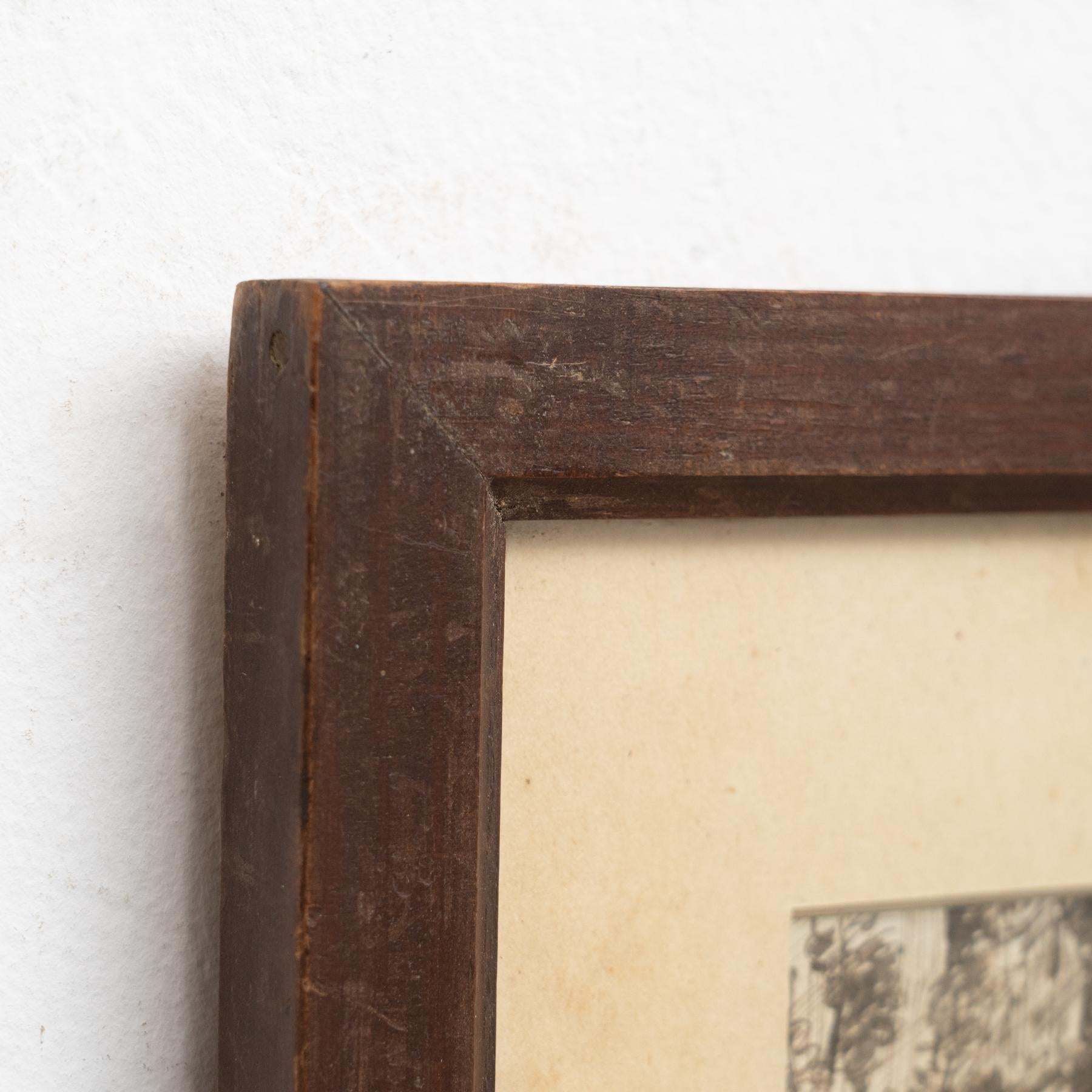 Metà XX secolo Disegno di J.Casas, 1960 circa *medidas in vendita