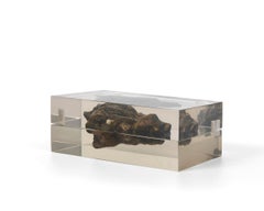 21st Century Sideroid Azimuth Coffer in Yellow Resin - Nikos Sideris and CTRLZAK