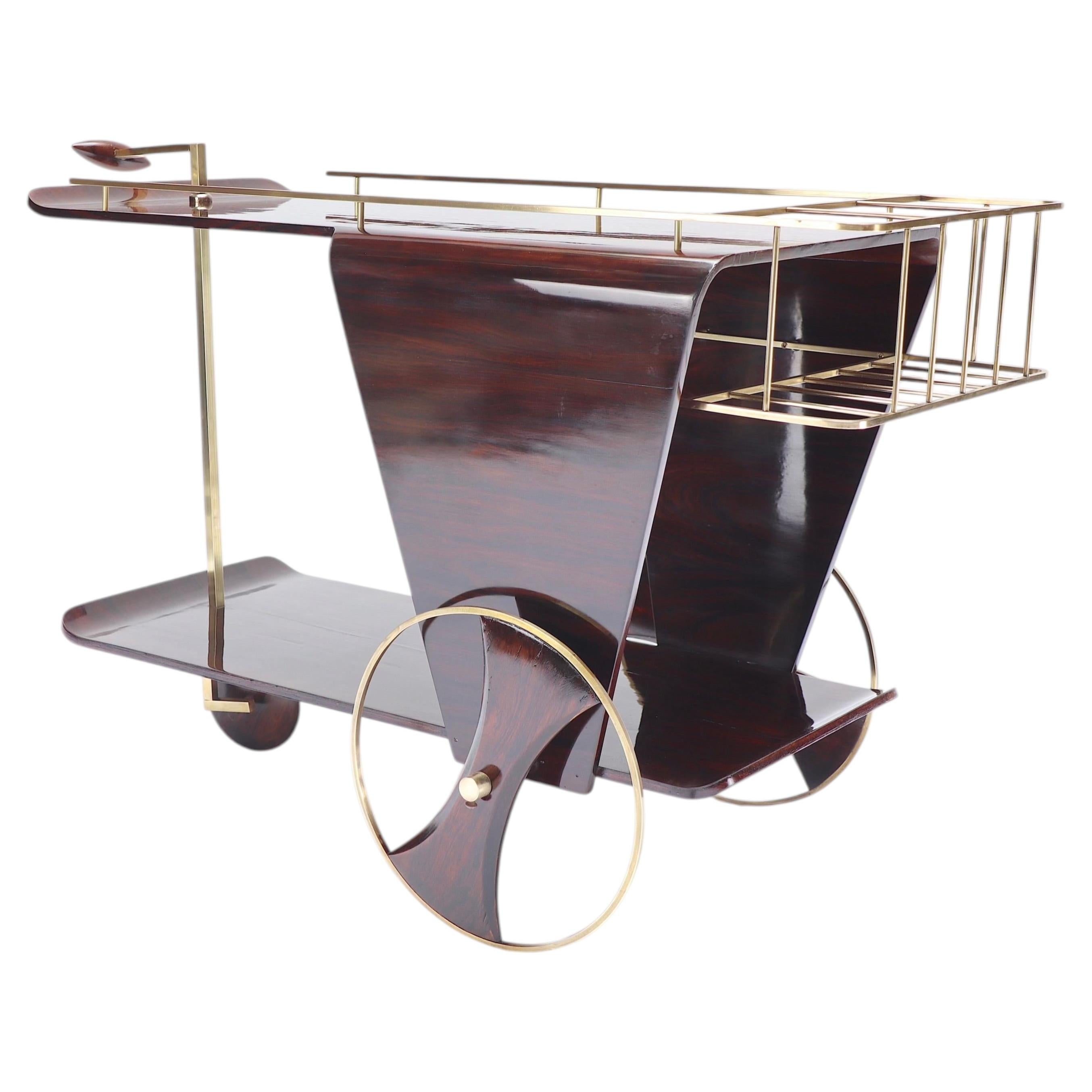 What is a tea trolley?
