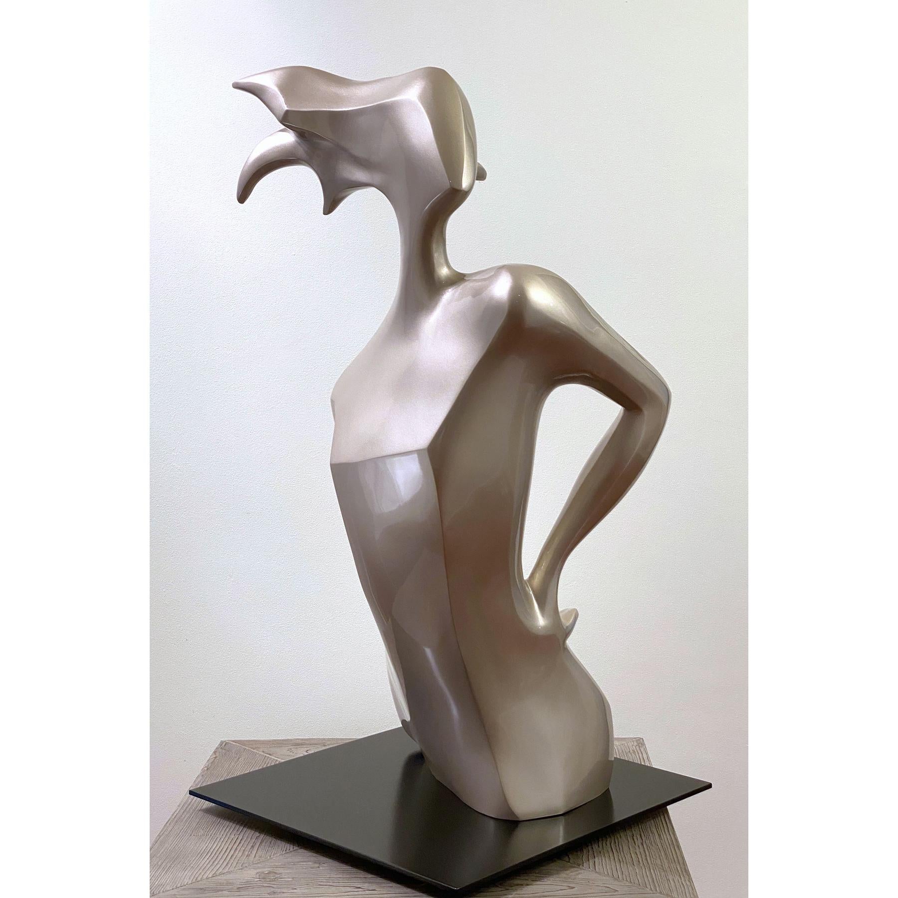 JD Hansen Figurative Sculpture - Fire 2/9