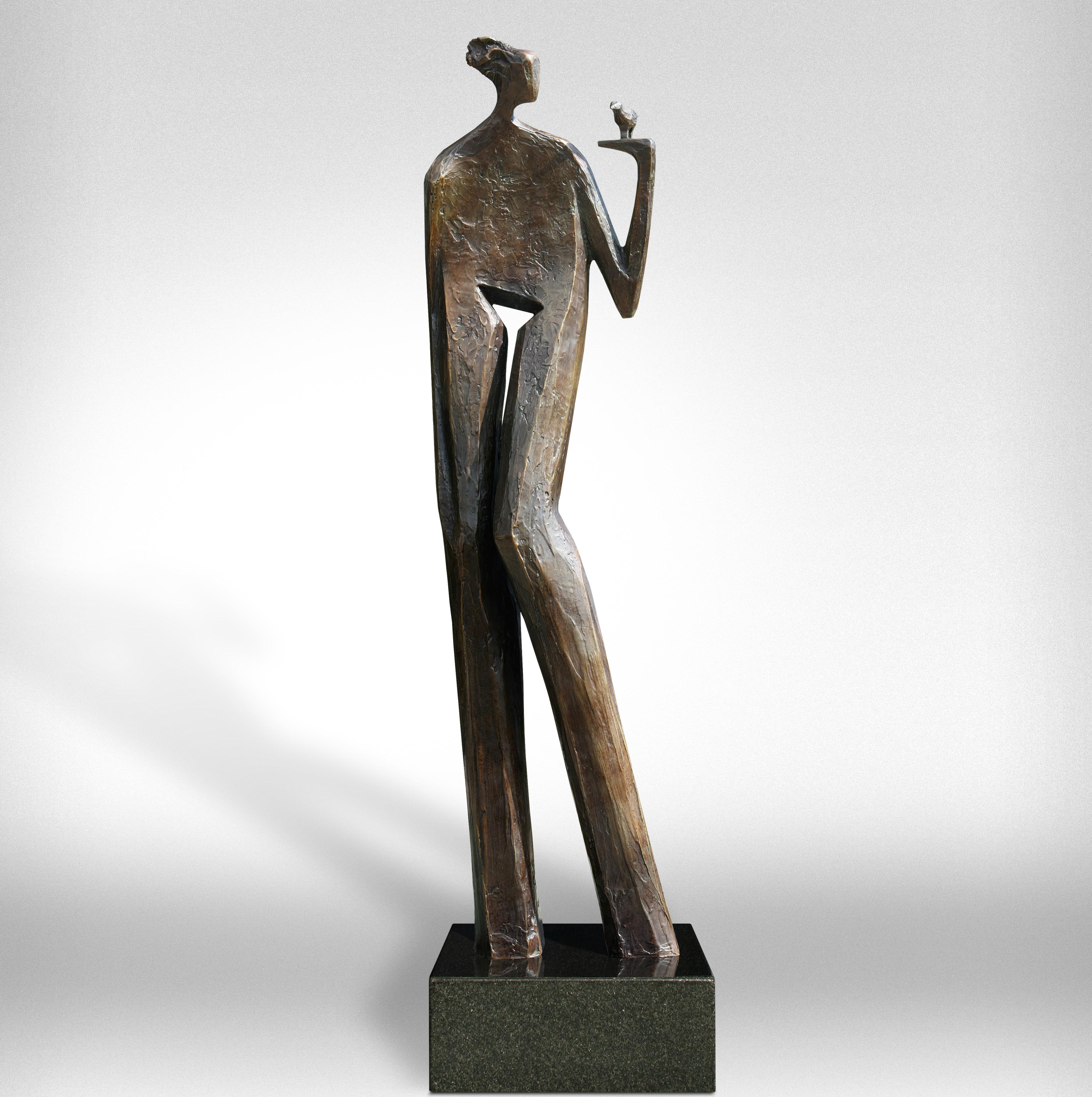 JD Hansen Abstract Sculpture - Is Forever Enough 55" 1/9