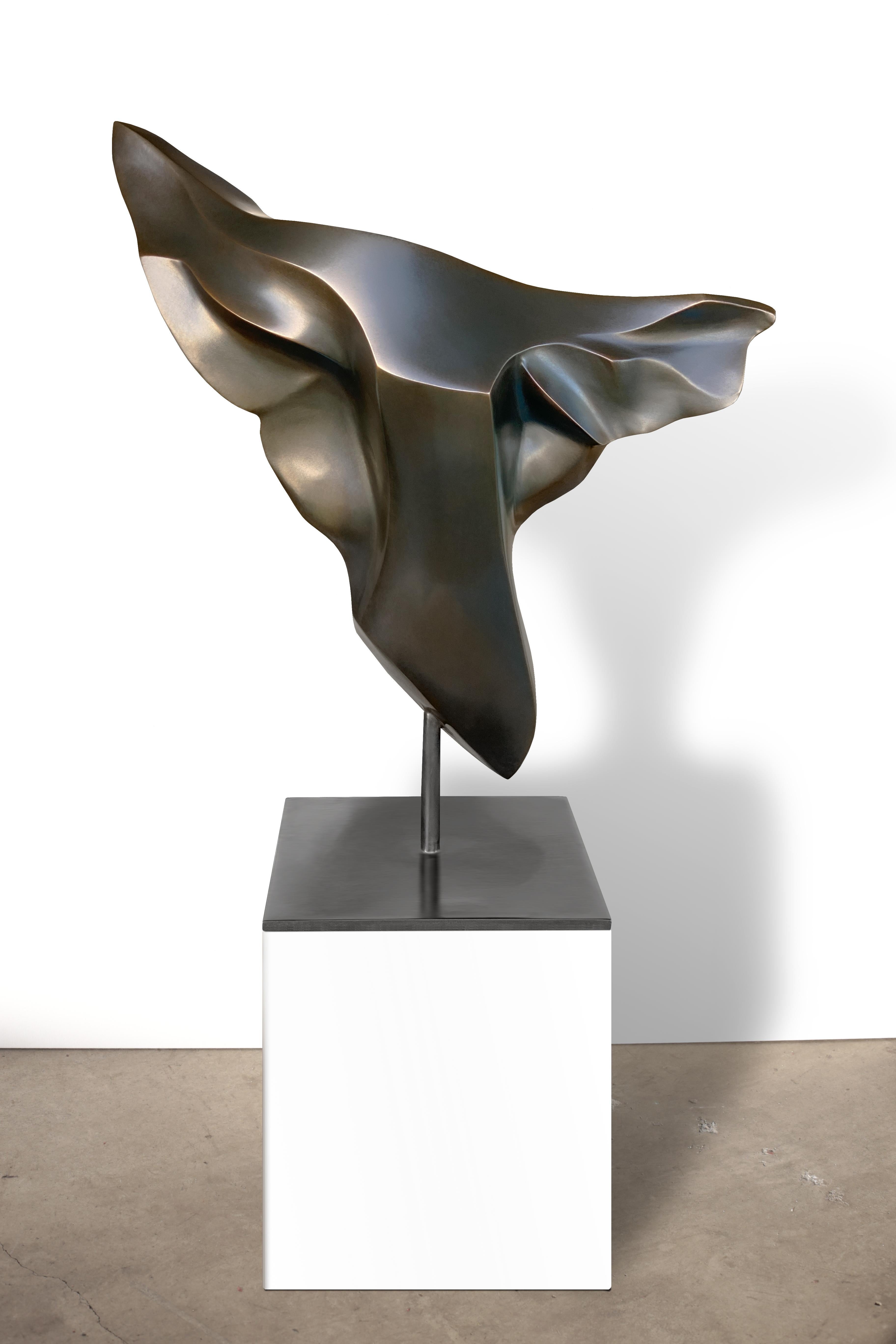 JD Hansen Figurative Sculpture – Monarch 2/9