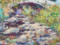 Kirkton Bridge, Balquhidder Scotland Landscape Impressionist 20th century