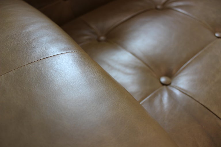 J.D. Moveis e Decoracoes Sofa, Brazilian Rosewood and Leather, circa 1960s For Sale 6
