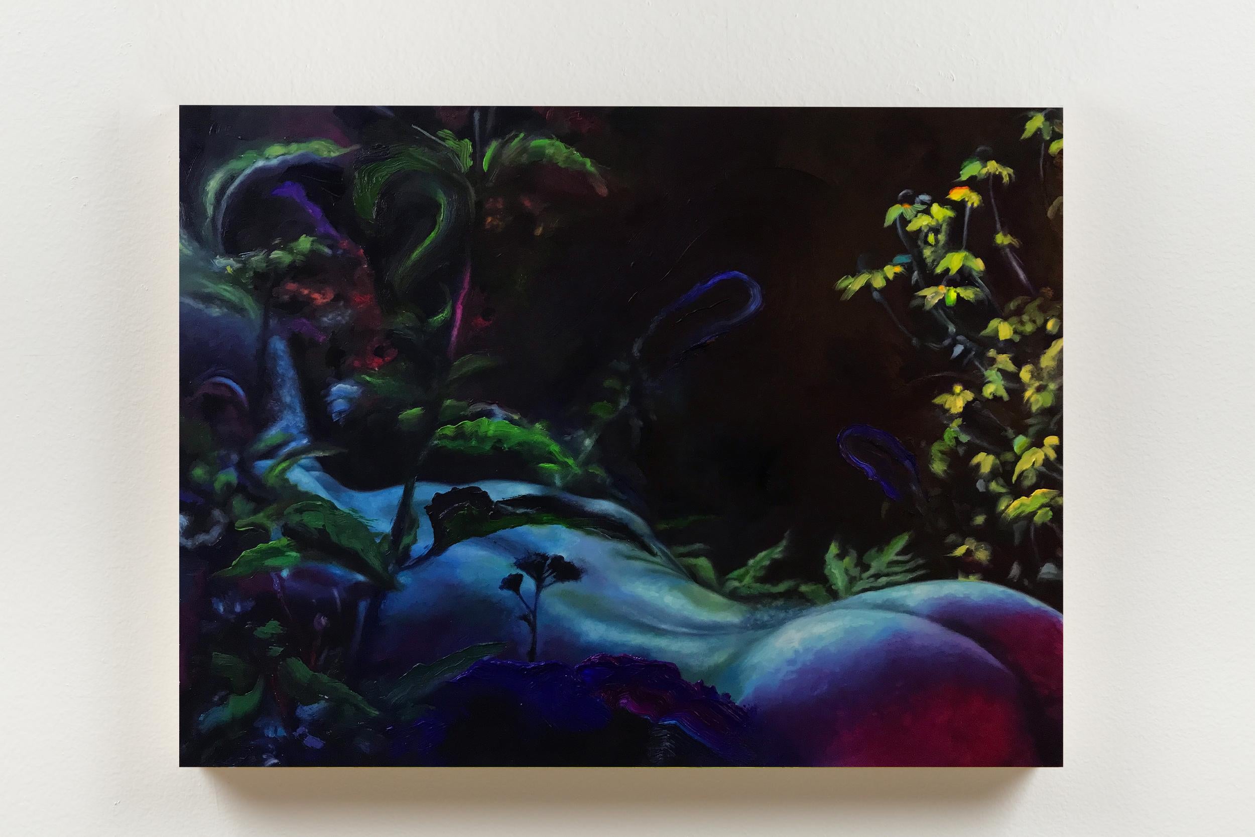 Full Moon - Painting by JD Raenbeau