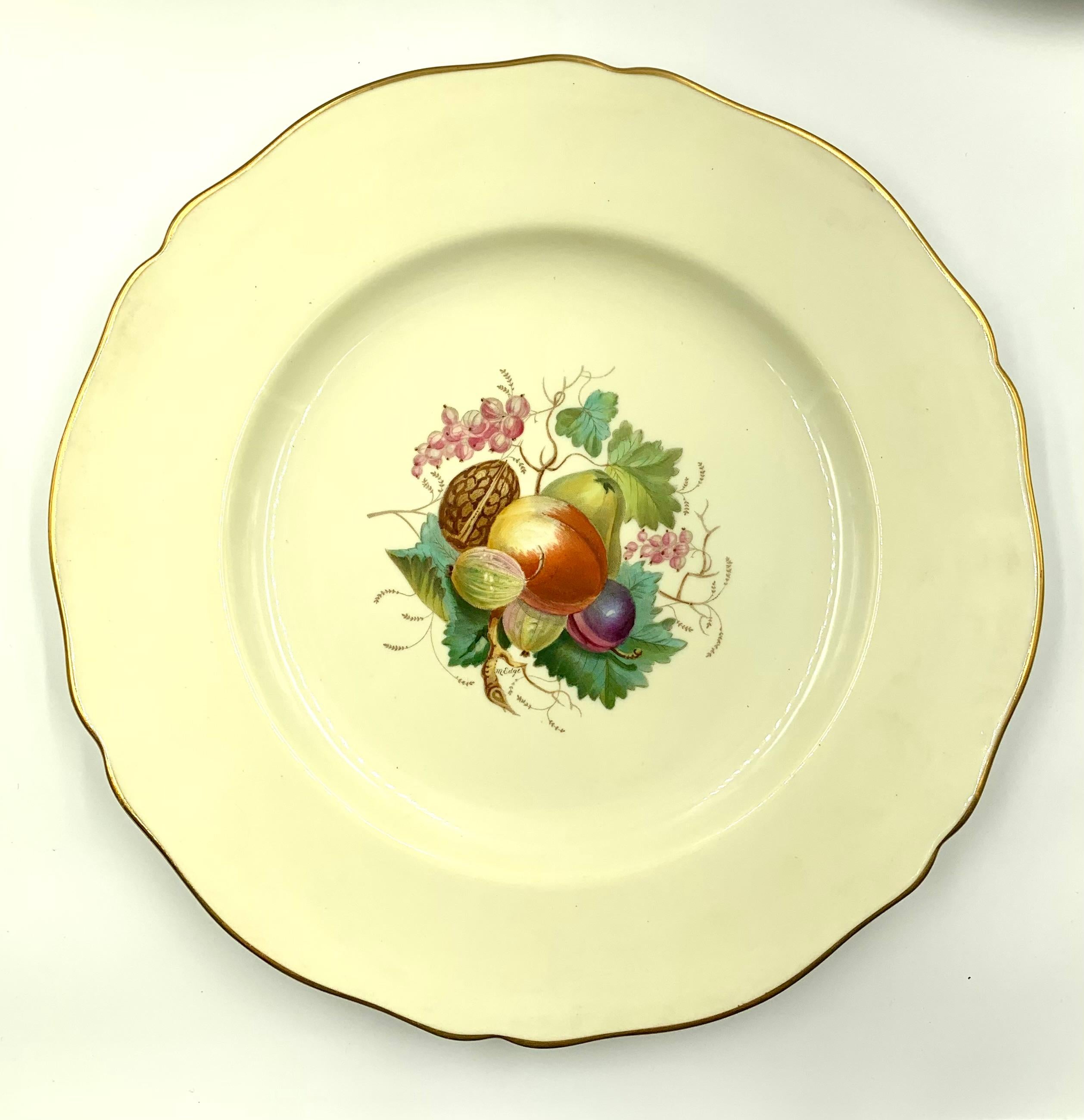 J.E. Caldwell & Co. Copeland Spode Pintado a Mano, Firmado Juego De 10 Platos De Cena en venta 5