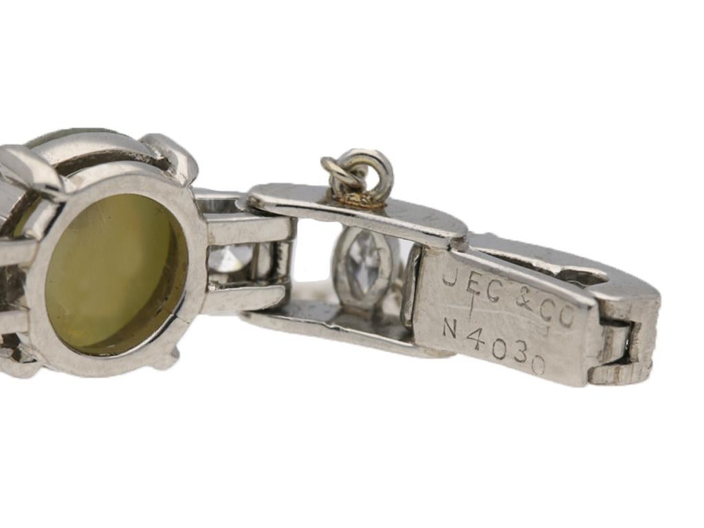 chrysoberyl bracelet