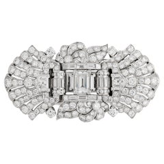J.E. Spille a clip con diamante di platino Caldwell