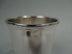 JE Caldwell Kleine amerikanische Mint Julep-Tasse aus Sterlingsilber