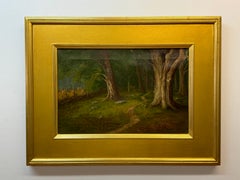 J.E. Stuart (1852-1941) "Arboleda de arce azucarero cerca de Exeter Center