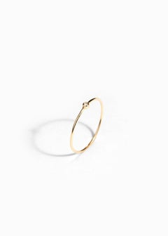 Je t'aime temps La Nova Ring in 18k Yellow Gold and Diamond by Moncomble Paris