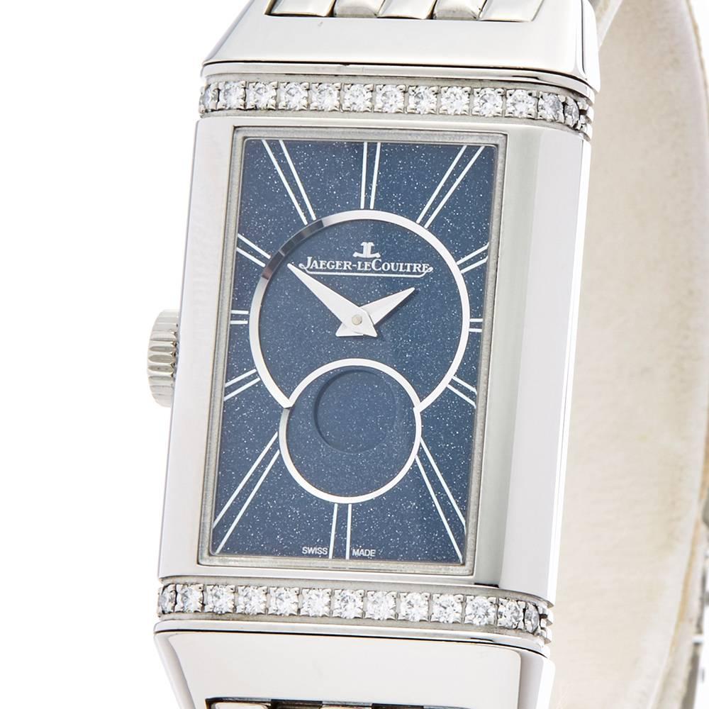 Jeager Le-Coultre Reverso One Duetto Stainless Steel Women's Q3358420 1