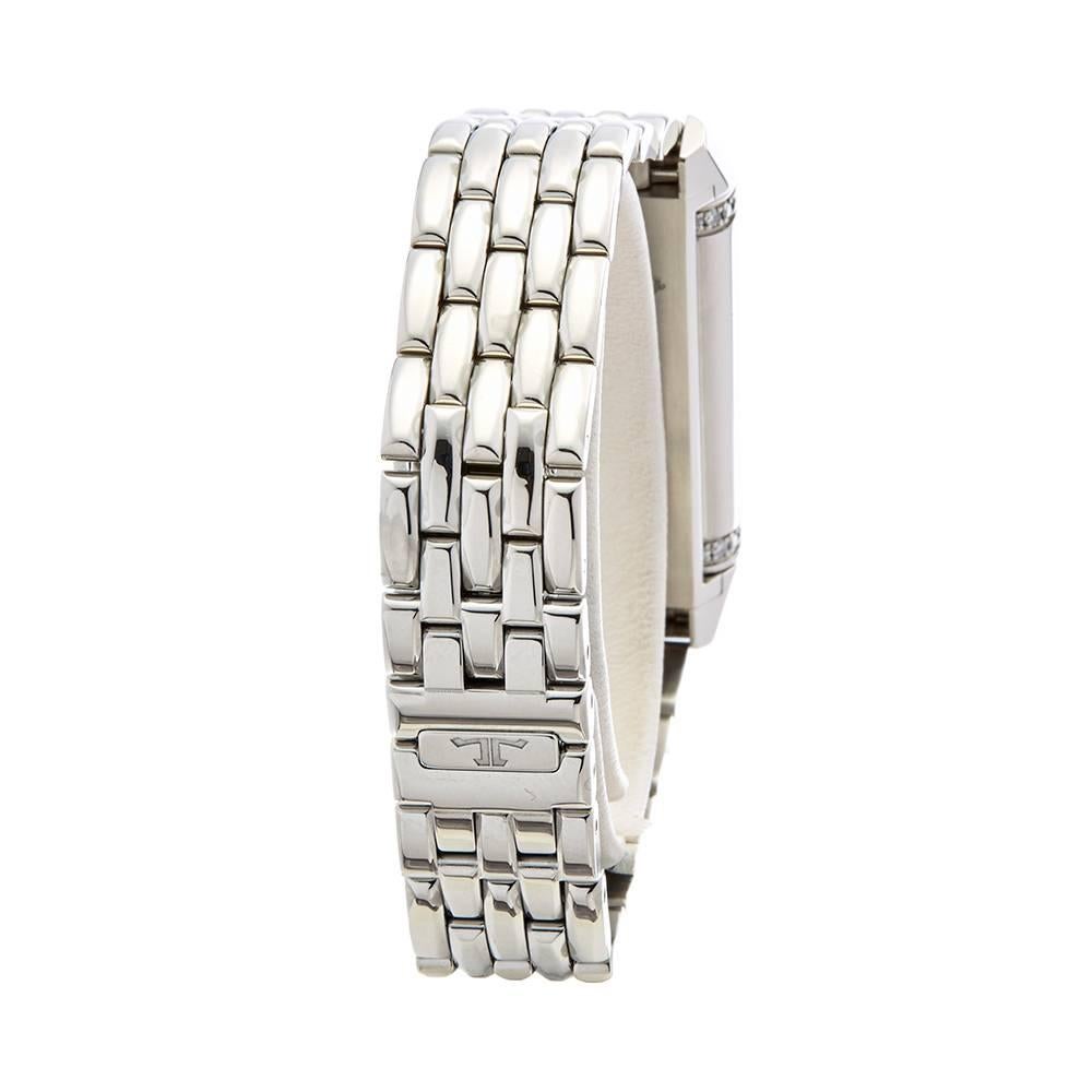 Jeager Le-Coultre Reverso One Duetto Stainless Steel Women's Q3358420 4