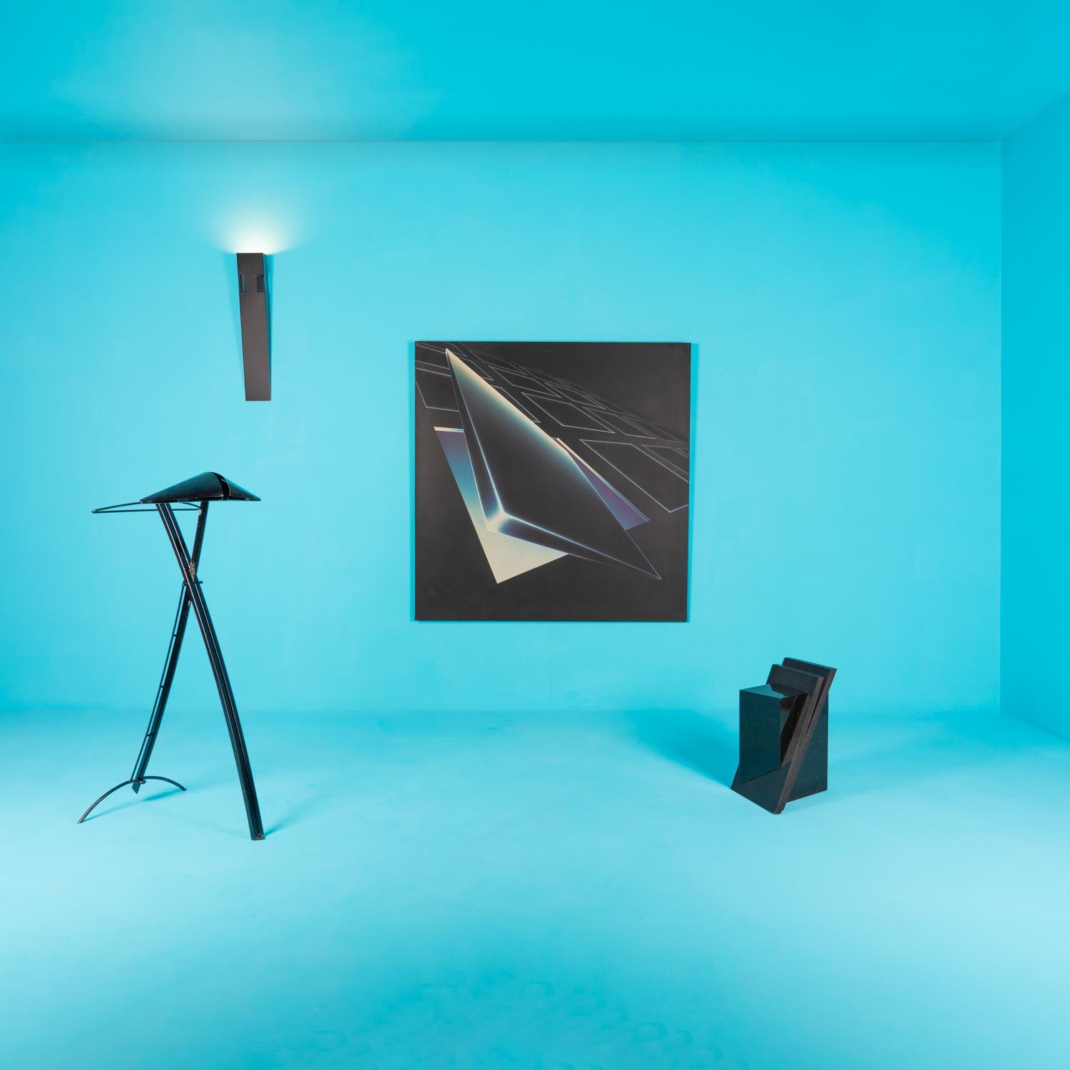 Jean Allemand (1948-), lámpara de pared, hacia 1987 en Bueno estado para la venta en Paris, FR