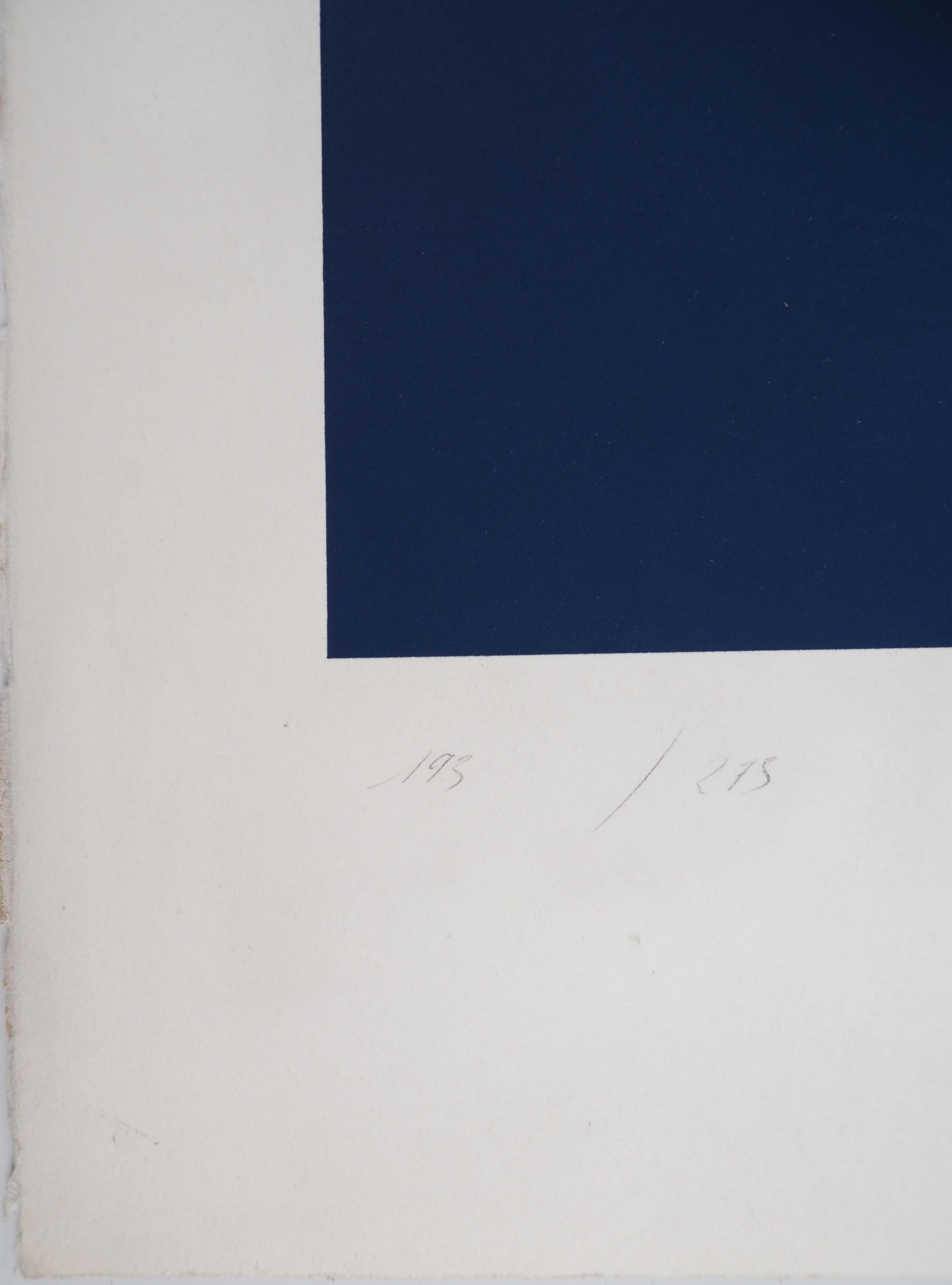 Space Time - Original handsigned lithograph For Sale 1