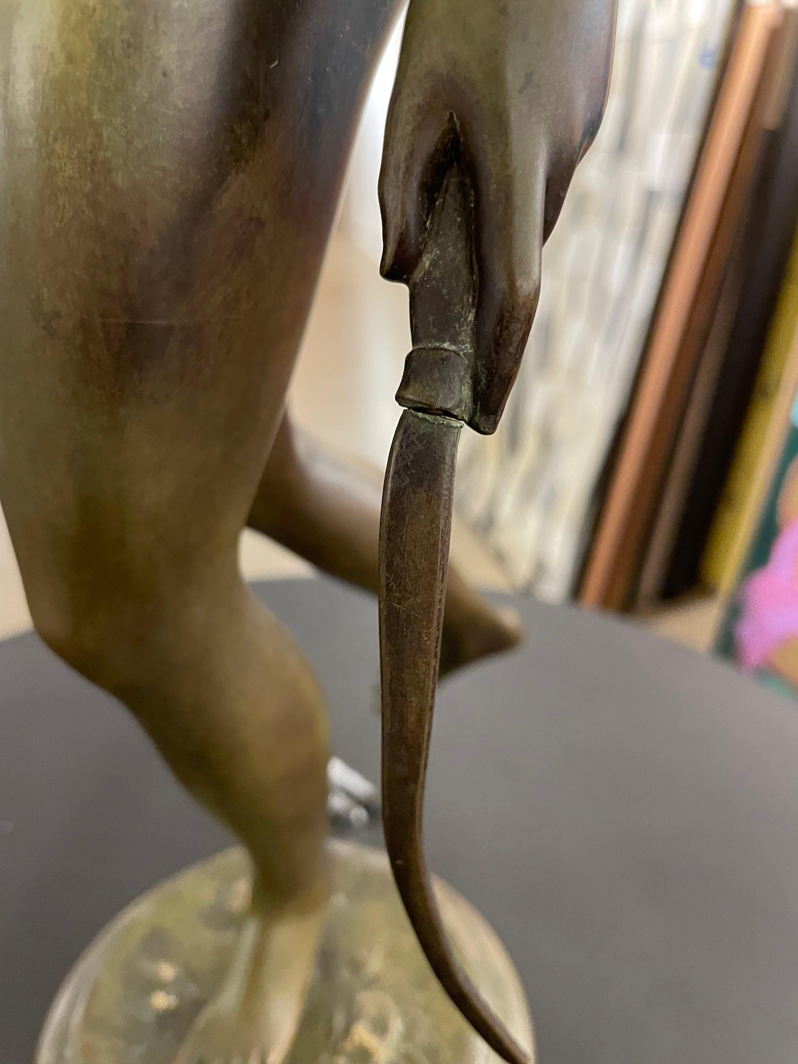 Diana the Huntress, the Goddess of Hunting Bronze Sculpture of Woman 11