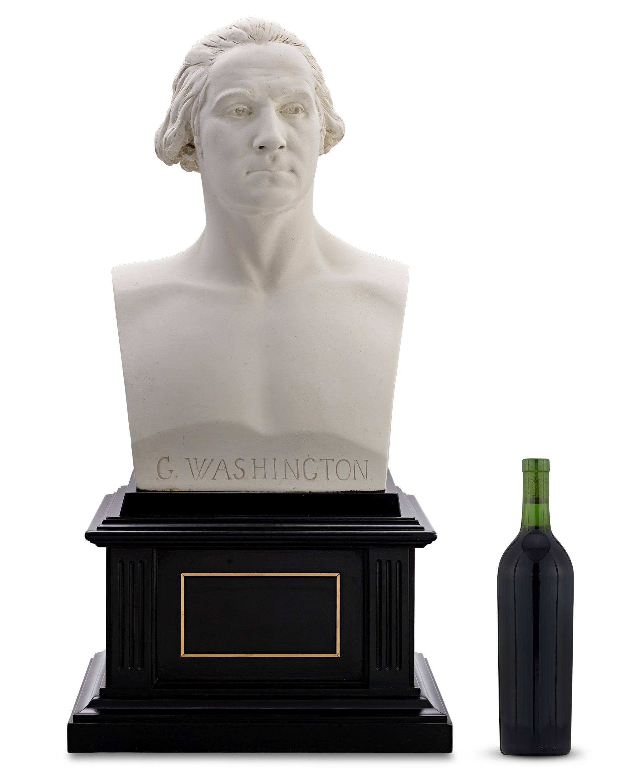 Busto in gesso di Georges Washington di Jean-Antoine Houdon in vendita 5