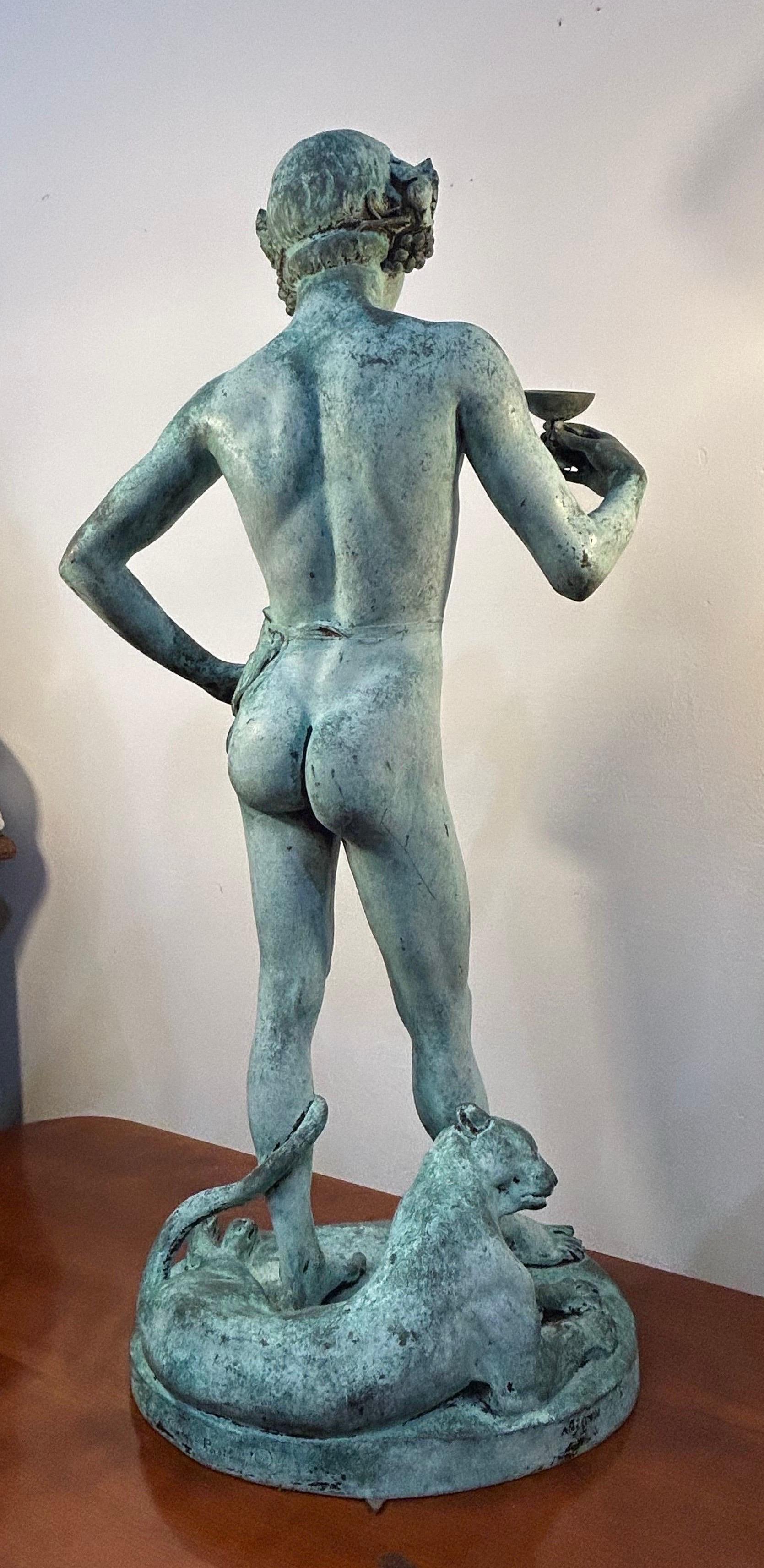 Neoclassico Jean Antonin Carles, bronzo firmato... Acquario... in vendita