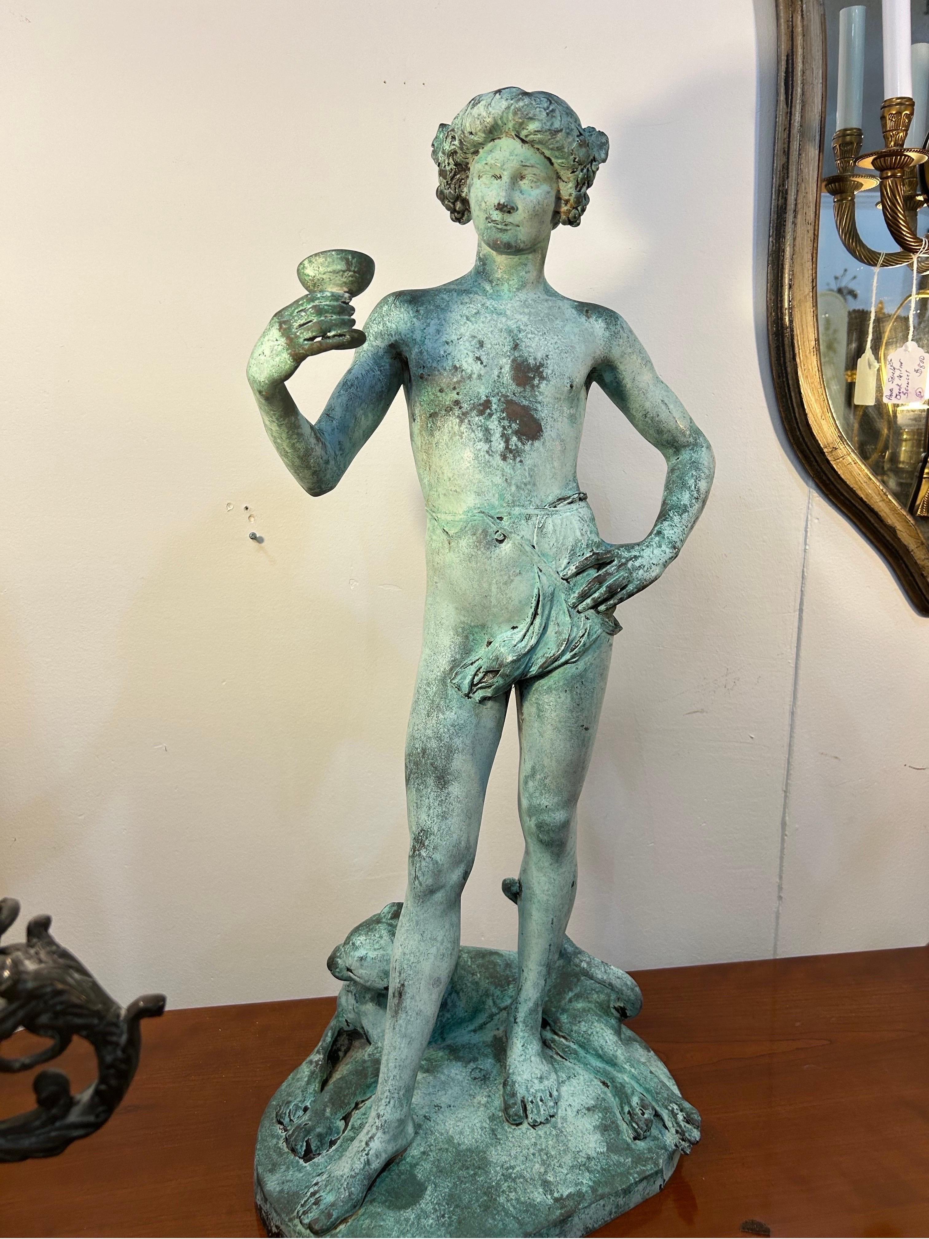 Francese Jean Antonin Carles, bronzo firmato... Acquario... in vendita