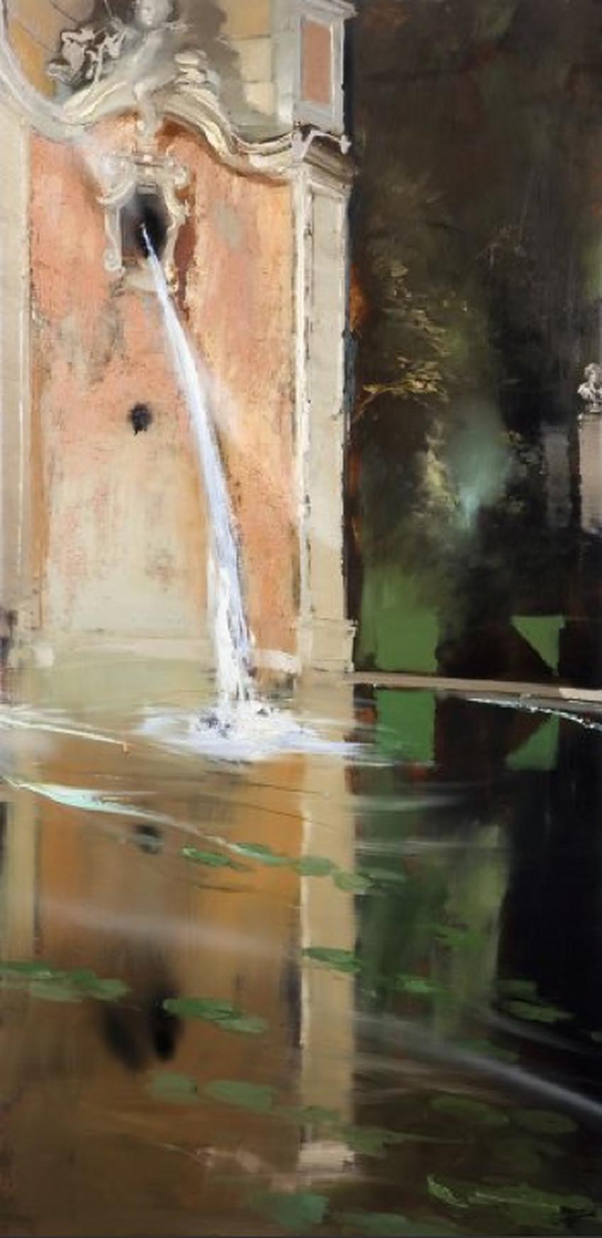 Jean Arcelin Interior Painting -  Fontaine de L'indifference 