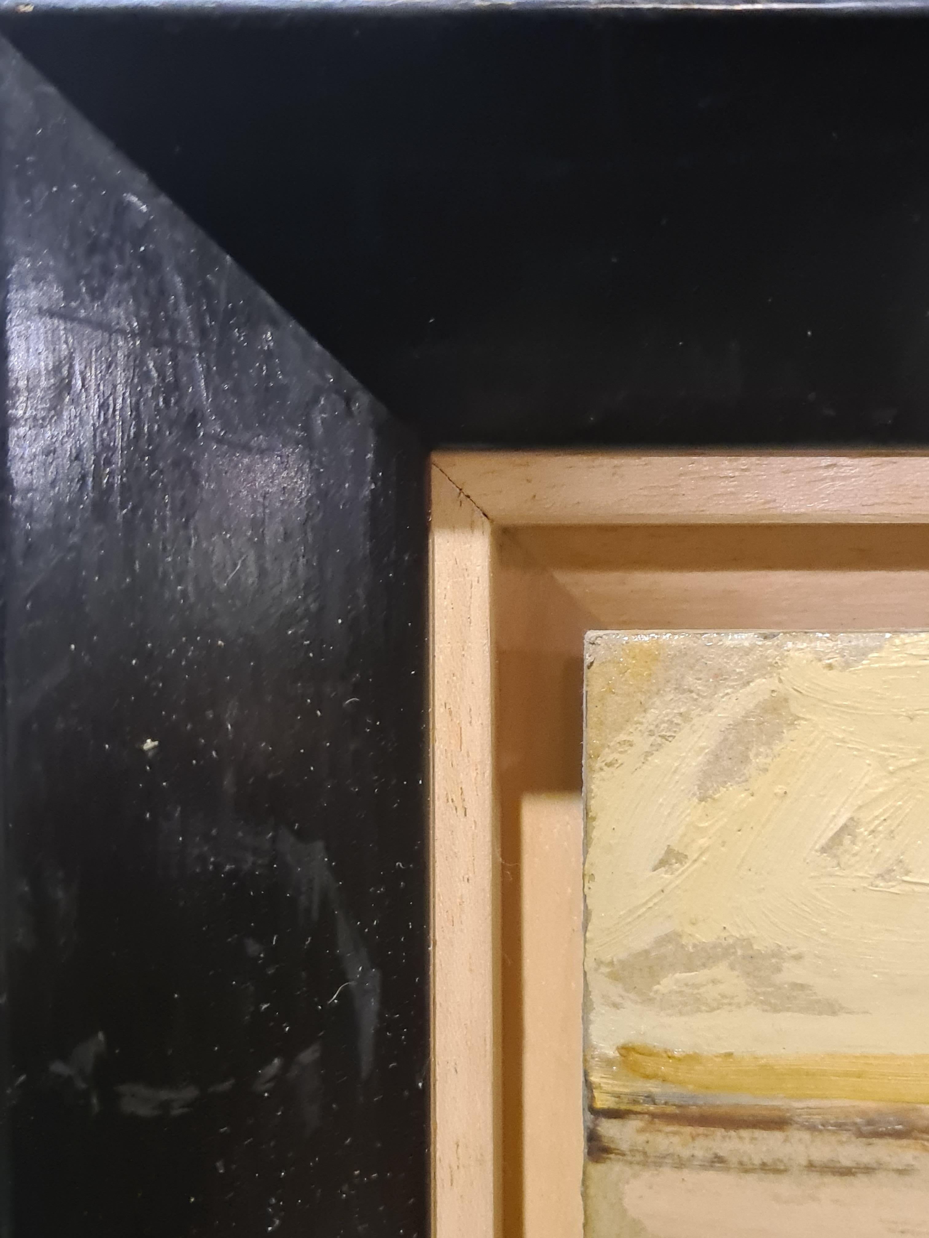 Paesaggio provenzale espressionista francese. Olio su tavola. 4