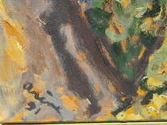 The Bastide, Provence. Large scale oil painting on canvas.