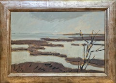French Expressionist Marine Landscape, The Camargue to the Sea